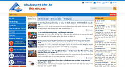 Desktop Screenshot of angiang.edu.vn
